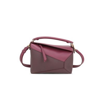 LOEWE SMALL PUZZLE BAG IN CLASSIC CALFSKIN A510P60X44-3763 (24*16.5*10.5cm)